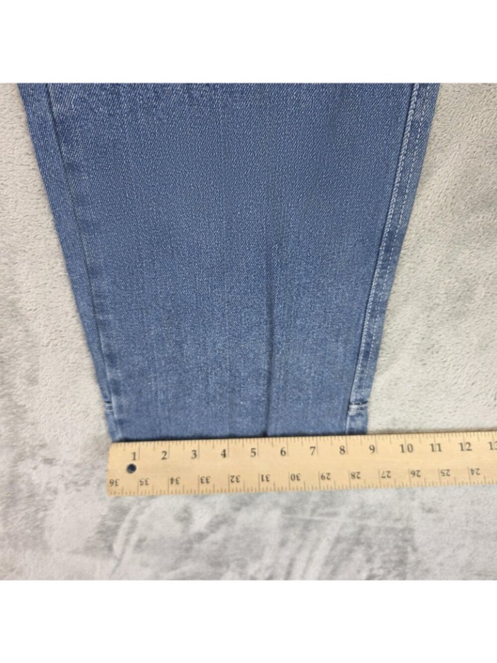 Sean John Jeans Boys Size 12 Blue Denim Carpenter Wide Leg Baggy Fit Y2K - Picture 12 of 12